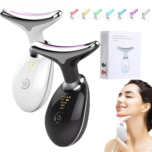 EMS Facial LED 7 in 1 Light Therapy Massager